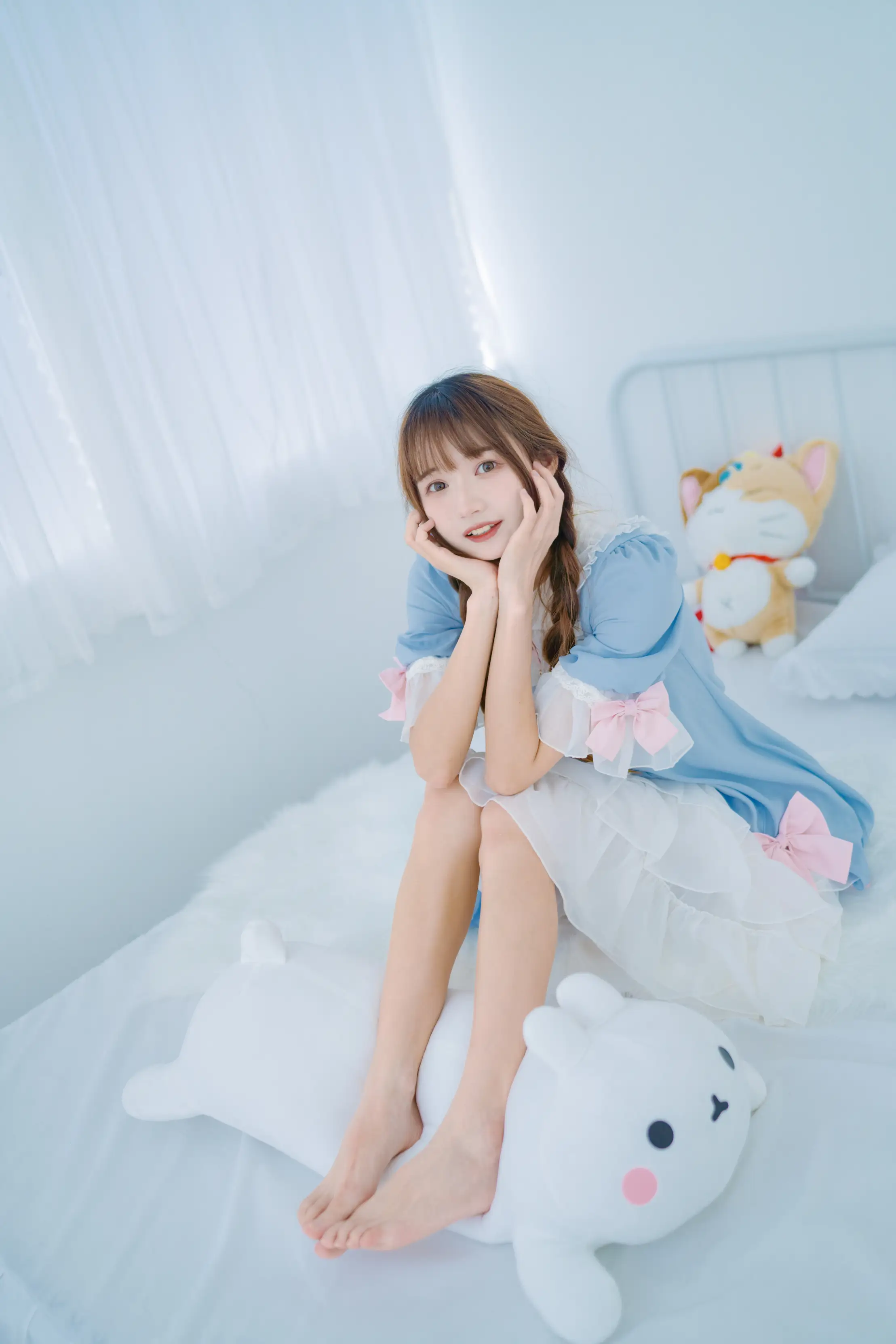 [YITUYU] 2022.08.13 Vol.1691 – Pure white and cute Rabbit Zzz won't eat carrots#[32P]-15